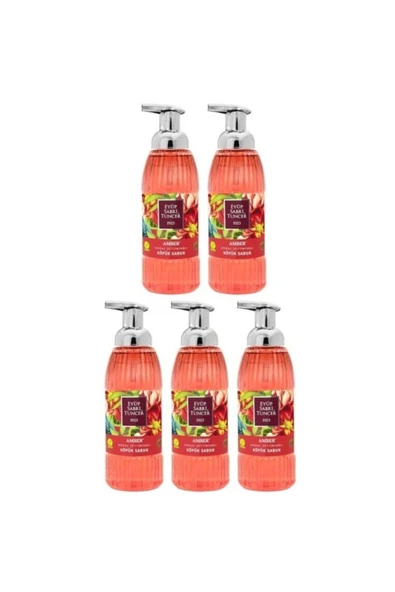 Amber Köpük El Sabun 500 ml 5 Adet