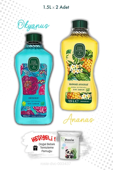 1.5L Sıvı Sabun Okyanus ve Hawaii Ananas ve ROSIE ürün görseli