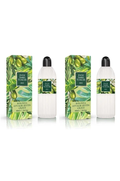Pet Şişe 2 Adet 400 ml Ayvalık Zeytin Çiçeği Kolonyası ürün görseli