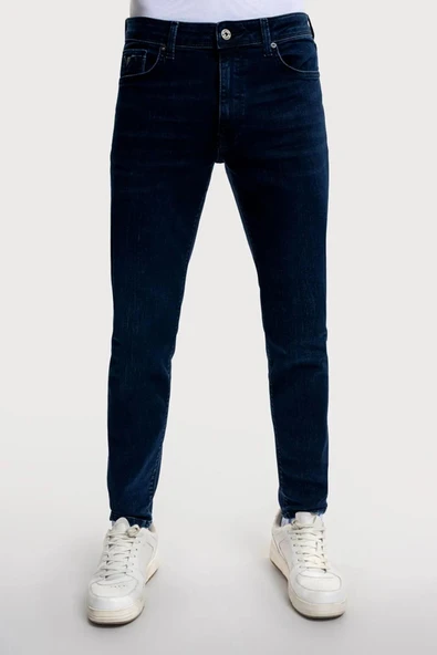 Loft Justın Martın Dark Blue Black Wash Erkek Jean Pantolon LF2035717 - 2
