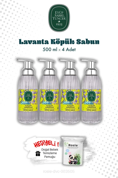 Eyüp Sabri Tuncer Zeytinyağlı Alaçatı Lavantası Köpük Sabun 500 ml