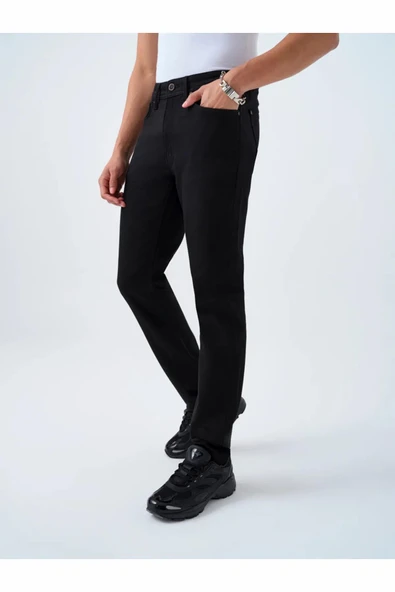 Loft Rıcardo Prıve Black Wash Erkek Jean Pantolon LF2034762 - Resim 3