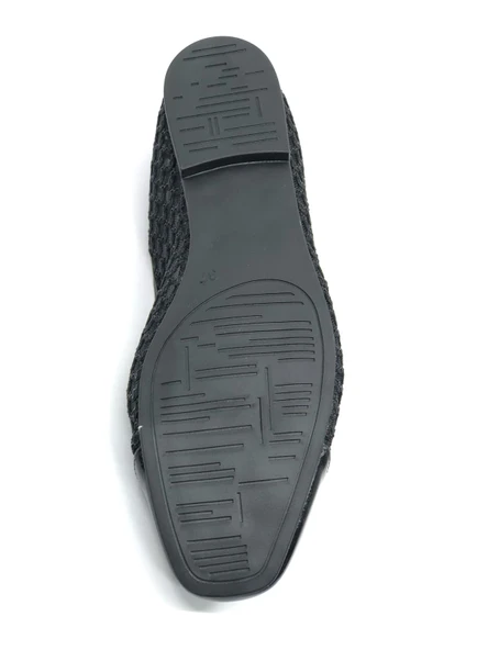 Feles Dantel Detaylı Kadın Babet Ayakkabı - Resim 5