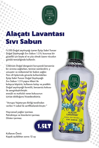 Eyüp Sabri Tuncer 5'li Set 1.5L Sıvı Sabun Kokular Diyarı ve ROSIE - 2