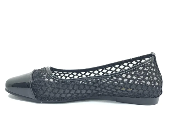 Feles Dantel Detaylı Kadın Babet Ayakkabı - Resim 20