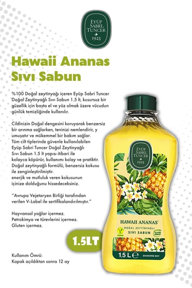 Eyüp Sabri Tuncer 5'li Set 1.5L Sıvı Sabun Kokular Diyarı ve ROSIE - 5