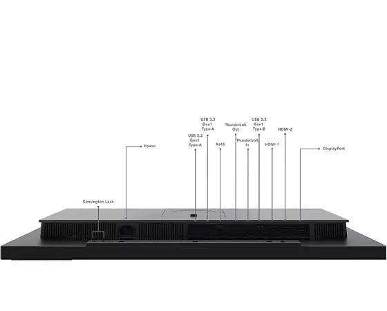 LENOVO WS 62CBRAR6TK THINKVISION P27u-20 D21270UP0 27in MONITOR HDMI - Resim 5