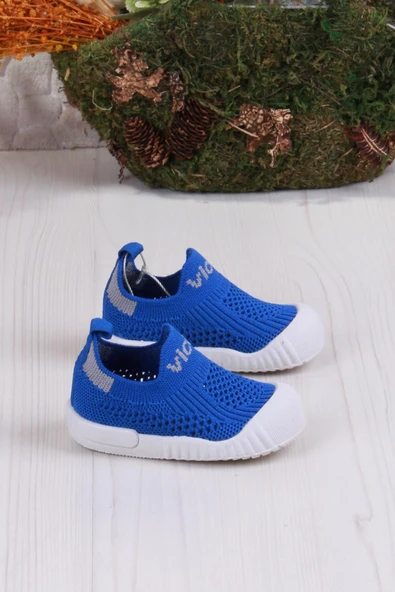 Vicco 950.E25Y.237 Saks Mavi Orm Anatomik Erkek Çocuk İlk Adım Ayakkabısı - 2