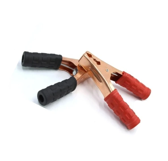 OTO MOTTO Akü Takviye Kablo Maşası Kırmızı Siyah 2'Li Büyük Boy - 2