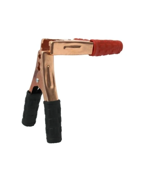 OTO MOTTO Akü Takviye Kablo Maşası Kırmızı Siyah 2'Li Büyük Boy