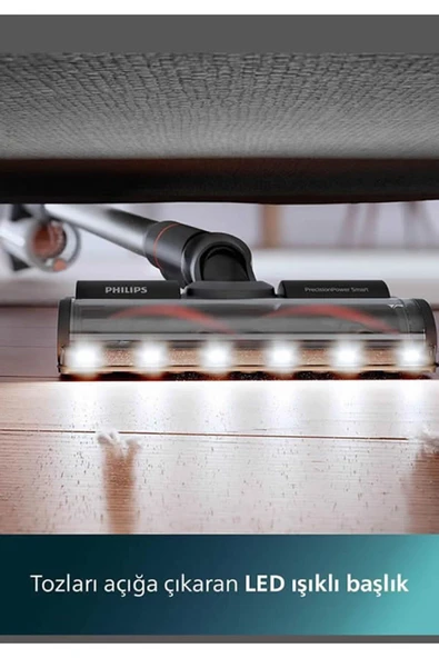 Philips XC8053/01 Aqua Plus Dikey Süpürge, 80 Dakika Çalışma, Mop ve Kuru Özellik, Akıllı Başlık - 7