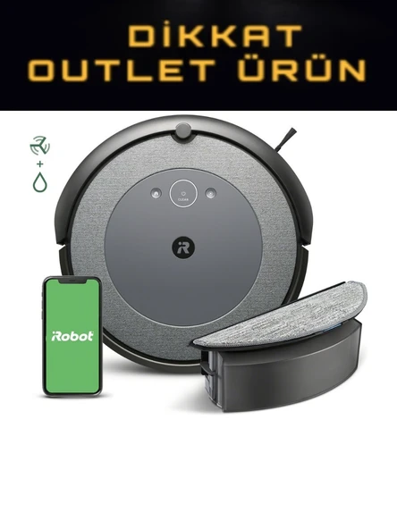 iRobot Roomba Combo i5 Robot Süpürge ve Paspas