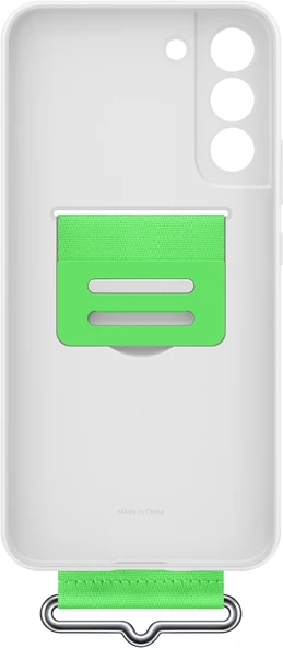 Samsung Galaxy S22+ Plus Kayışlı Silikon Kılıf Strap Silicone Cover EF-GS906 - Resim 5