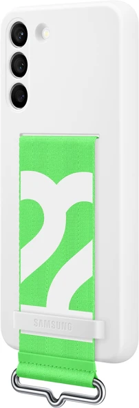 Samsung Galaxy S22+ Plus Kayışlı Silikon Kılıf Strap Silicone Cover EF-GS906 - Resim 2