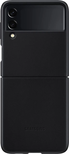 Samsung Galaxy Z Flip3 5G Deri Kılıf Hakiki Deri Lether Cover EF-VF711 - 11