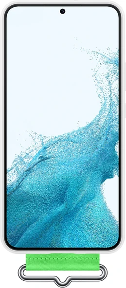 Samsung Galaxy S22+ Plus Kayışlı Silikon Kılıf Strap Silicone Cover EF-GS906 - 1