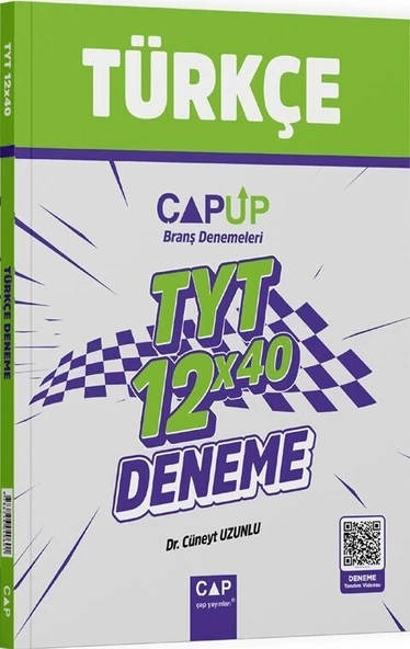 TYT Türkçe 12 x 40 Up Deneme Çap Yayınları