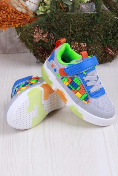 Fort Cool Legos Rahat Hafif Sneaker Işıklı Erkek Çocuk Ayakkabı - 4