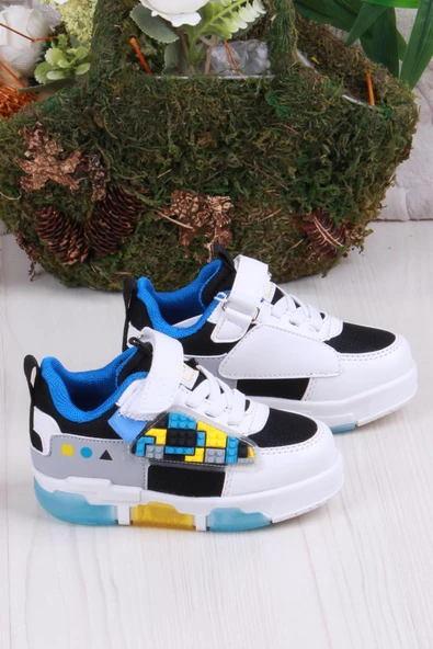 Fort Cool Legos Rahat Hafif Sneaker Işıklı Erkek Çocuk Ayakkabı - 12
