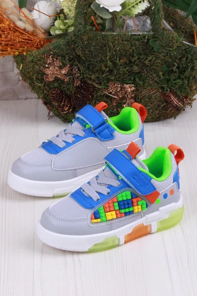 Fort Cool Legos Rahat Hafif Sneaker Işıklı Erkek Çocuk Ayakkabı - 3
