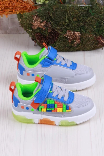 Fort Cool Legos Rahat Hafif Sneaker Işıklı Erkek Çocuk Ayakkabı - 2