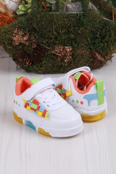 Fort Cool Legos Rahat Hafif Sneaker Işıklı Erkek Çocuk Ayakkabı - 8