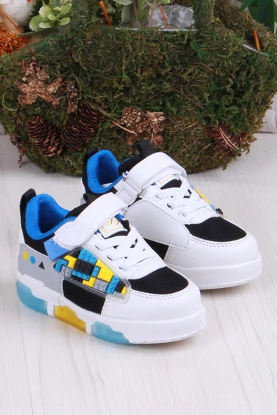 Fort Cool Legos Rahat Hafif Sneaker Işıklı Erkek Çocuk Ayakkabı - 11