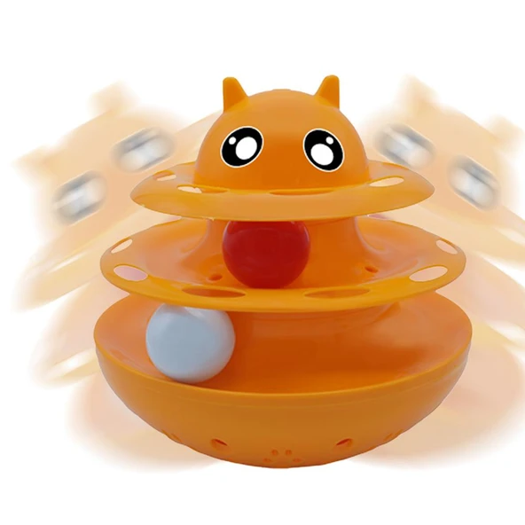 Mama Ödül Hazneli Hacı Yatmaz Kedi Köpek Oyuncağı - 3