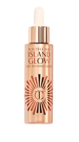 Charlotte Tilbury Island Glow Easy Tanning Drops - Bronzlaştırıcı Damlalar 30 ml  Tan/Deep ürün görseli 1