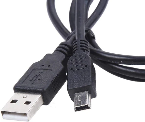 Mini Usb To Usb Data Şarj Kablosu 1.5 Metre 4575 - 2