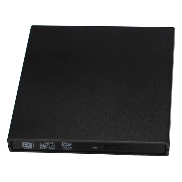 USB Sata Harici 9.5 mm DVD RW Writer Kutusu External Slim Harici Caddy Kutu 5114 - Resim 2