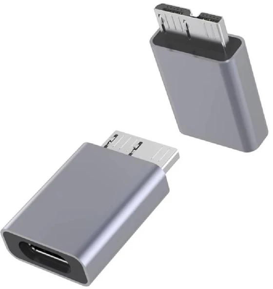 Usb Type C To Micro B Usb Çevirici Dönüştürücü Adaptör 4570 - Resim 3