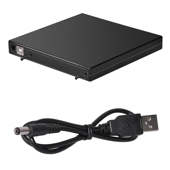 Ancheyn USB Sata 12.7 mm DVD RW Writer Kutusu External Harici Caddy Kutu 5115 - Resim 6
