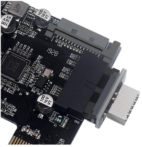 Ancheyn Type-E To USB 3.0 19 PIN Anakart Dişi Erkek Çevirici Dönüştürücü Adaptör 5209 - Resim 8