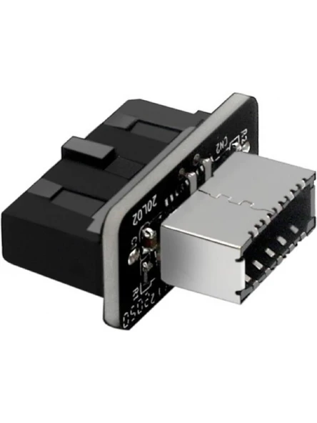 Ancheyn Type-E To USB 3.0 19 PIN Anakart Dişi Erkek Çevirici Dönüştürücü Adaptör 5209 - Resim 5