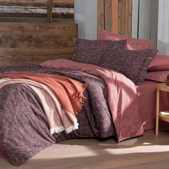 Glamis V2 Flanel Çift Kişilik Nevresim Takımı - 5