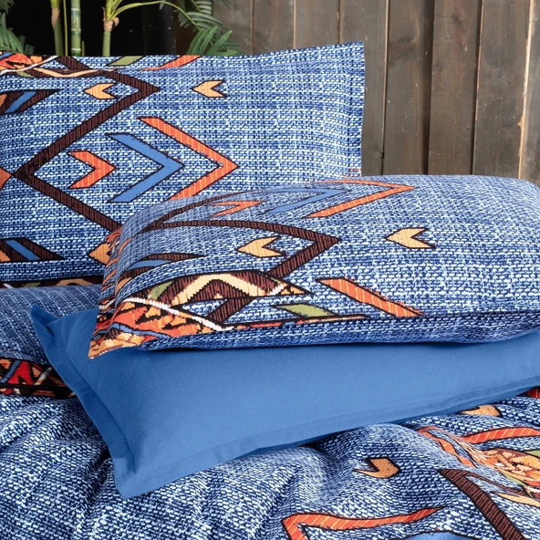 Yakut V1 Flanel Çift Kişilik Nevresim Takımı - 3