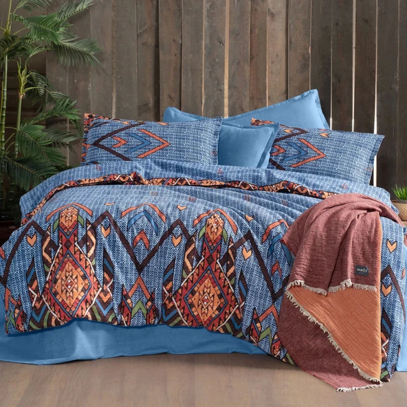 Yakut V1 Flanel Çift Kişilik Nevresim Takımı - 2