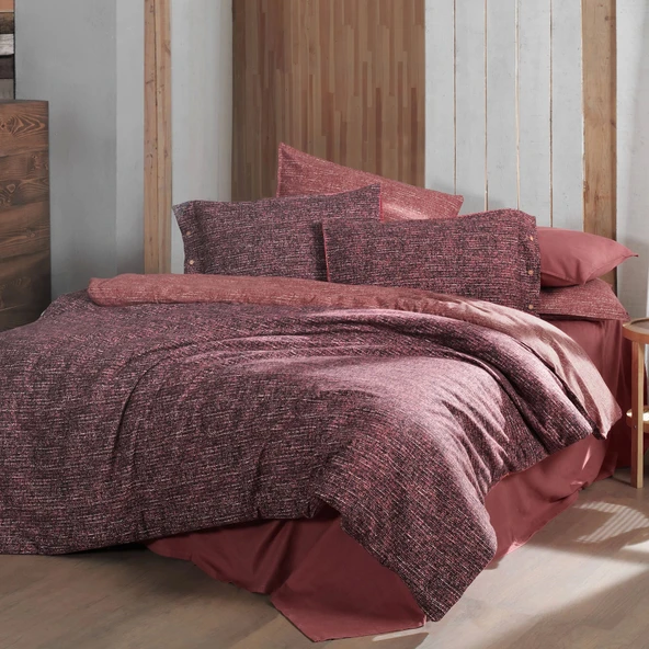 Glamis V2 Flanel Çift Kişilik Nevresim Takımı - 3