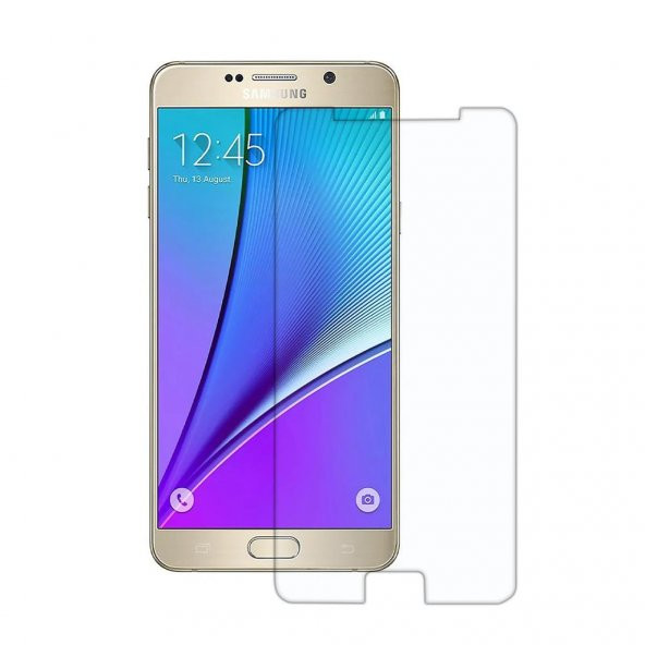 Samsung Galaxy Note 5 Uyumlu Esnek Nano Ekran Koruyucu