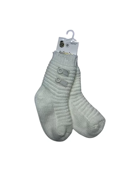 Katamino Büke Aks Kız Bebek Soket Çorap K45091 Asorti