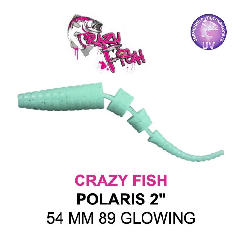CRAZY FISH POLARIS 2 54 MM SAHTE SİLİKON - 4