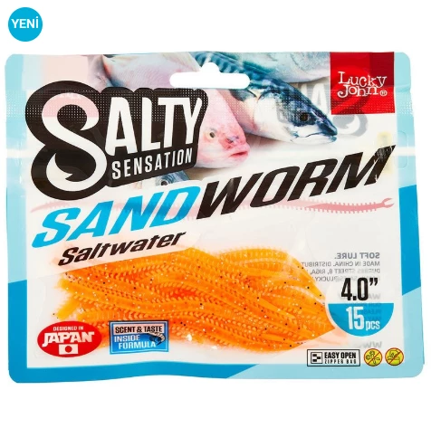 Lucky John Sandworm 2'' Kokulu Lrf Yemi 5 cm