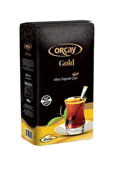 Orçay Gold Altın Yaprak Çayı 1000 Gr X 4 Adet - 2