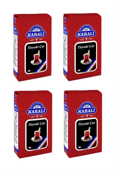 Karali Tiryaki Çayı 1000 Gr X 4 Adet