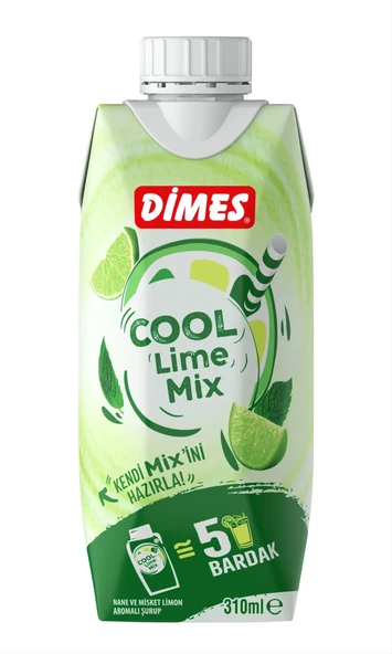 Dimes Cool Lime Mix 310 Ml X 24 Adet - 3