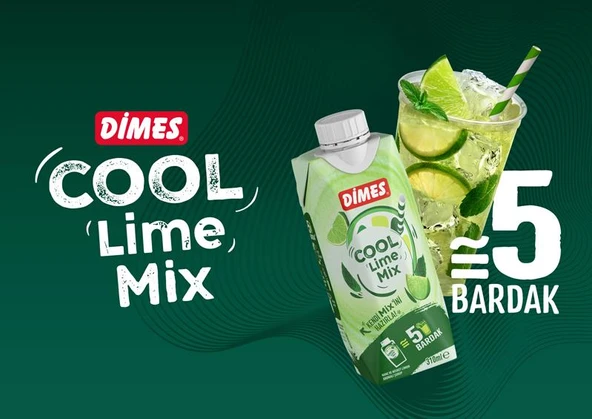 Dimes Cool Lime Mix 310 Ml X 24 Adet - 2
