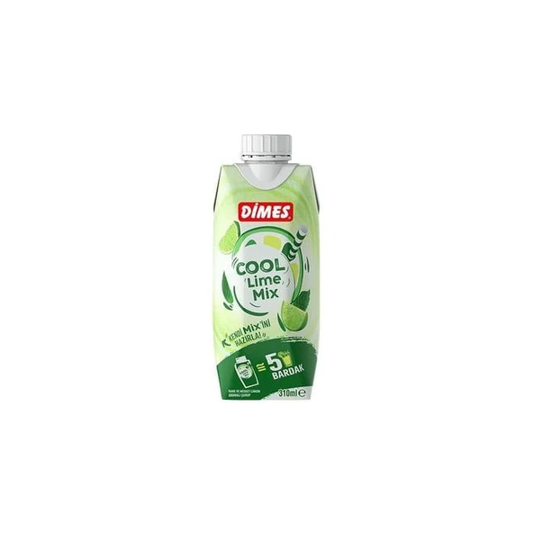 Dimes Cool Lime Mix 310 Ml X 6 Adet - 4
