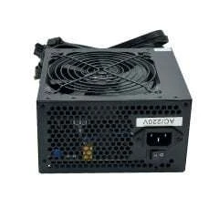 PowerBoost PB500AR 500W APFC 2*PCI-E 6+2 Pin 12cm Siyah Fanli ATX Power Supply Retail Box - 4