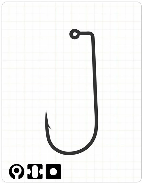 Fudo 2101 Ab Jig Black Nikel İğne - 2